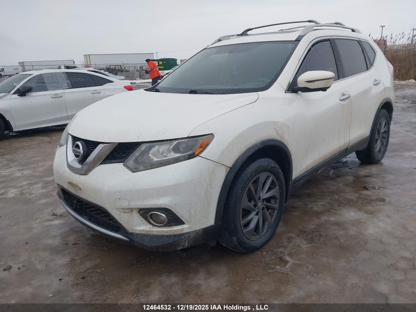 2016 Nissan Rogue, Вилучене, IAAI, VIN 5N1AT2MV5GC781602 — фото 2