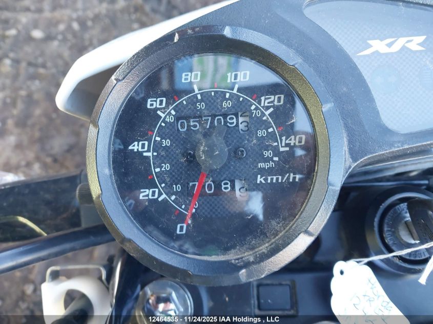 2025 Honda Xr150L P VIN: 3H1KD132XSD200329 Lot: 12464535