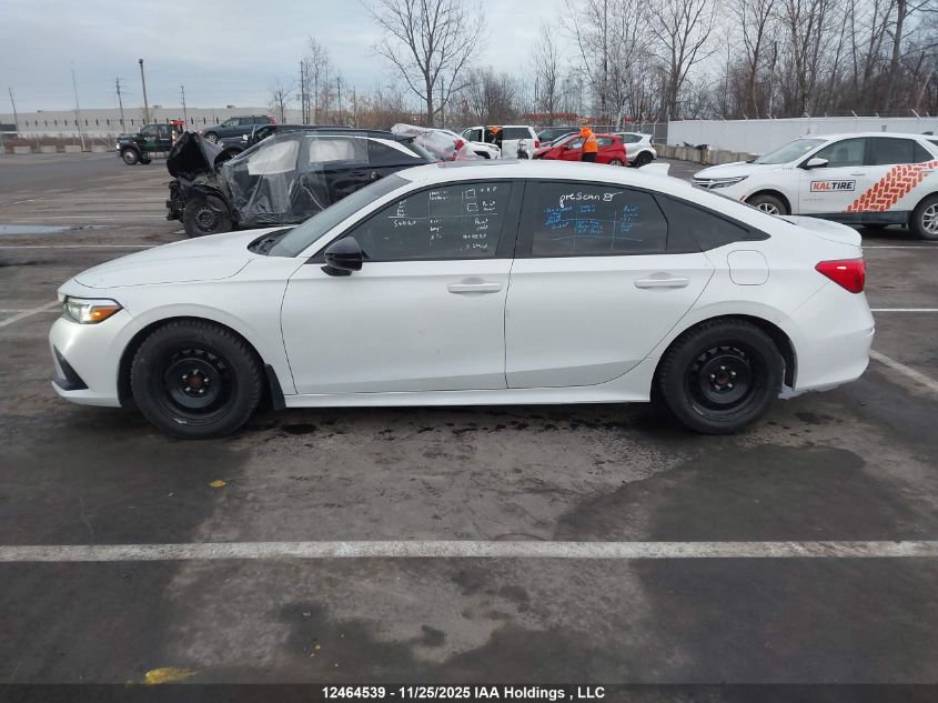 2022 Honda Civic VIN: 2HGFE2F52NH131459 Lot: 12464539