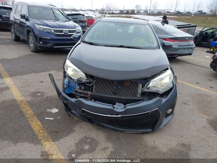 2015 Toyota Corolla VIN: 2T1BURHEXFC287654 Lot: 12464589