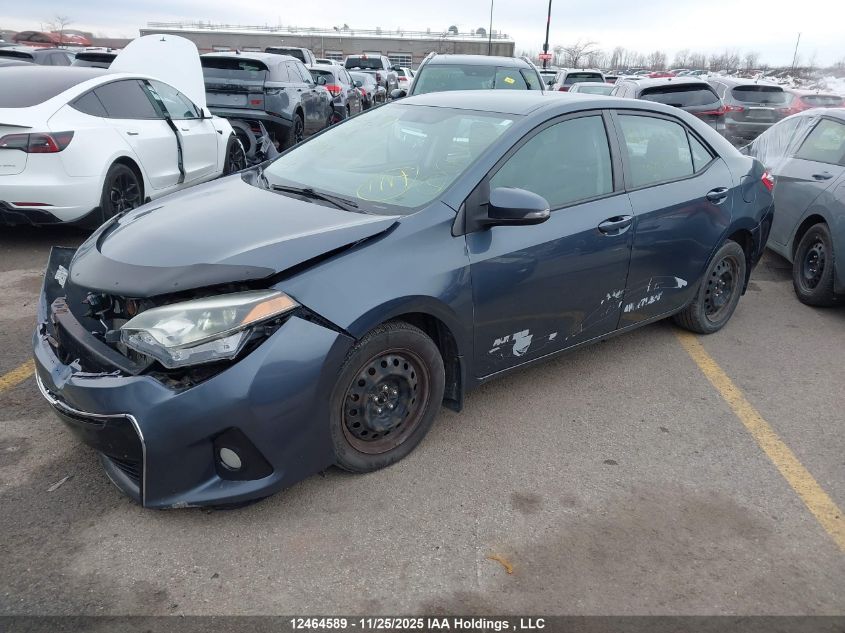 2015 Toyota Corolla VIN: 2T1BURHEXFC287654 Lot: 12464589