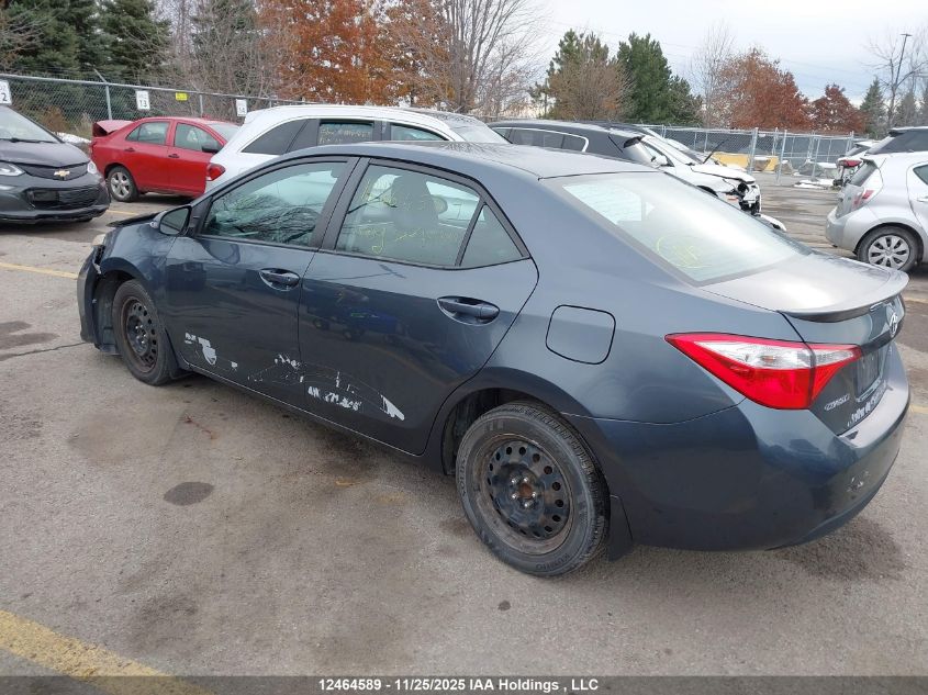 2015 Toyota Corolla VIN: 2T1BURHEXFC287654 Lot: 12464589