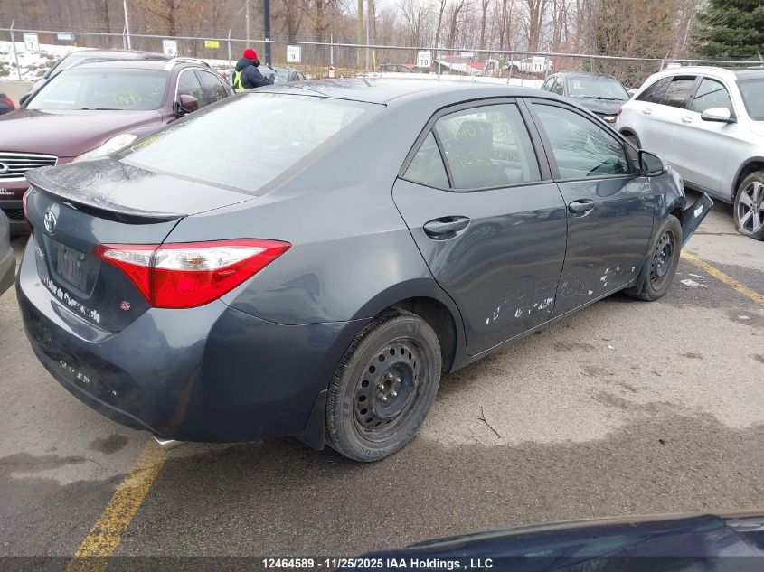 2015 Toyota Corolla VIN: 2T1BURHEXFC287654 Lot: 12464589