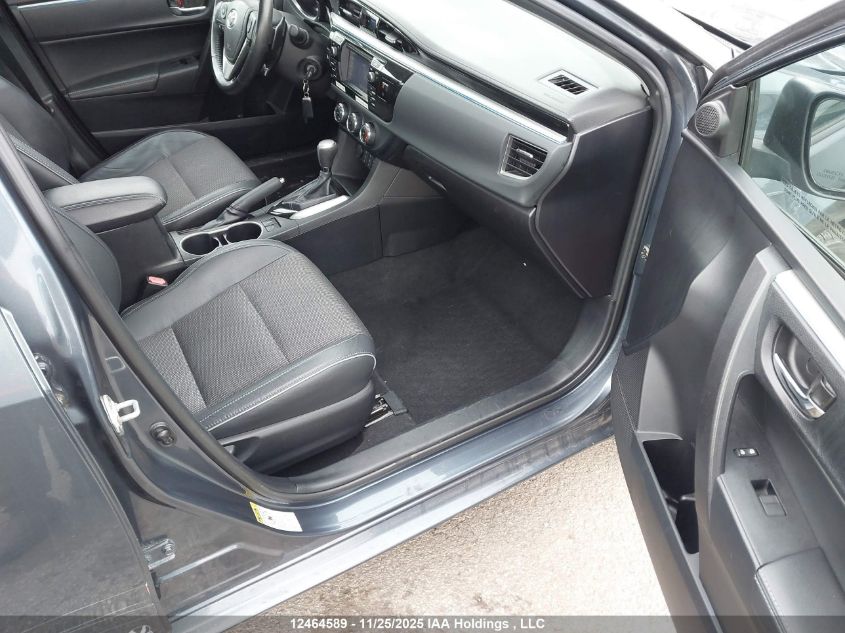 2015 Toyota Corolla VIN: 2T1BURHEXFC287654 Lot: 12464589