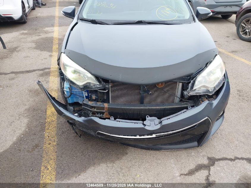 2015 Toyota Corolla VIN: 2T1BURHEXFC287654 Lot: 12464589