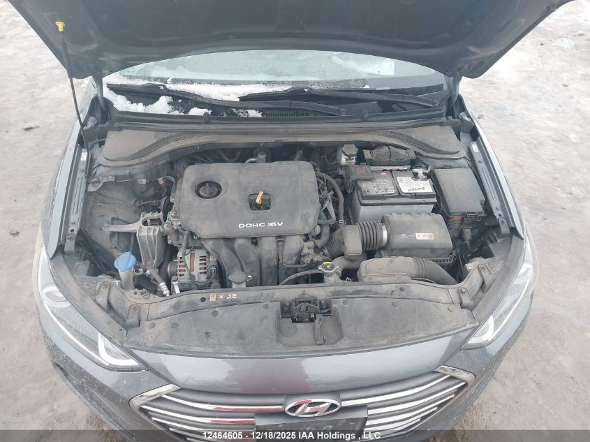 2018 Hyundai Elantra Limited VIN: KMHD84LF2JU684587 Lot: 12464605