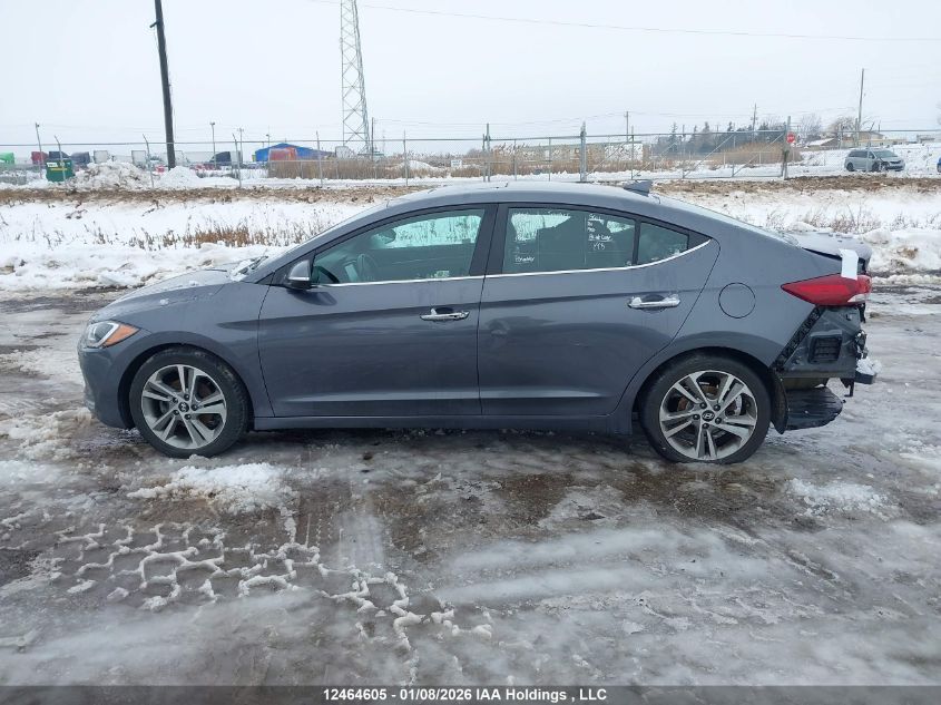 2018 Hyundai Elantra Limited VIN: KMHD84LF2JU684587 Lot: 12464605