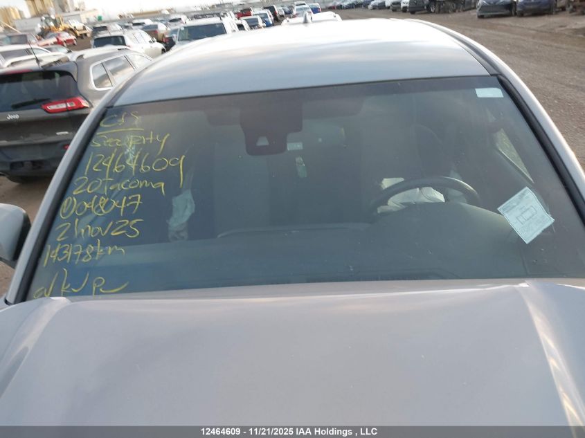 2020 Toyota Tacoma VIN: 5TFDZ5BNXLX048047 Lot: 12464609