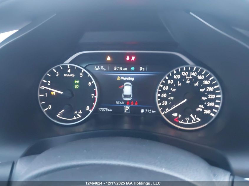 2024 Nissan Murano VIN: 5N1AZ2CS3RC117422 Lot: 12464624