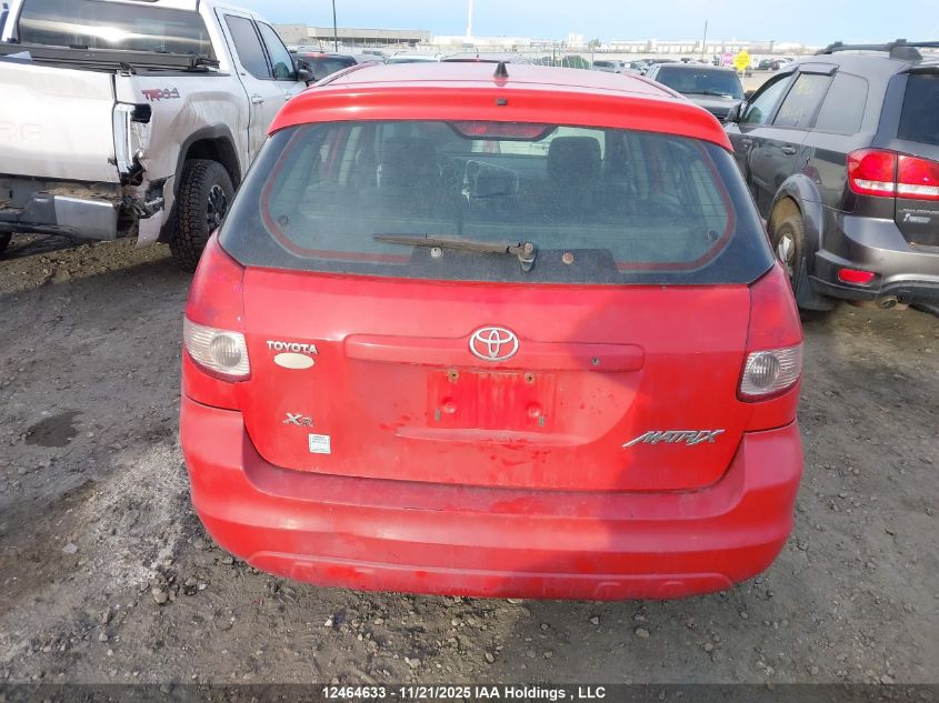 2004 Toyota Matrix Xr VIN: 2T1KR32E84C803837 Lot: 12464633