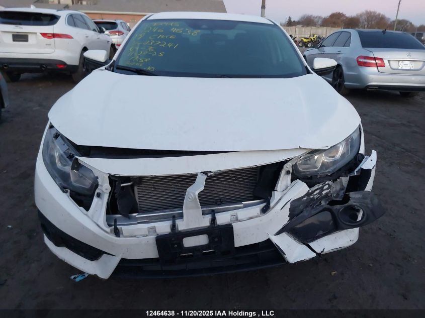 2018 Honda Civic Lx VIN: 2HGFC2F68JH037241 Lot: 12464638