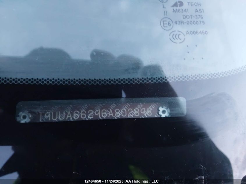 2006 Acura Tl VIN: 19UUA66296A802898 Lot: 12464650