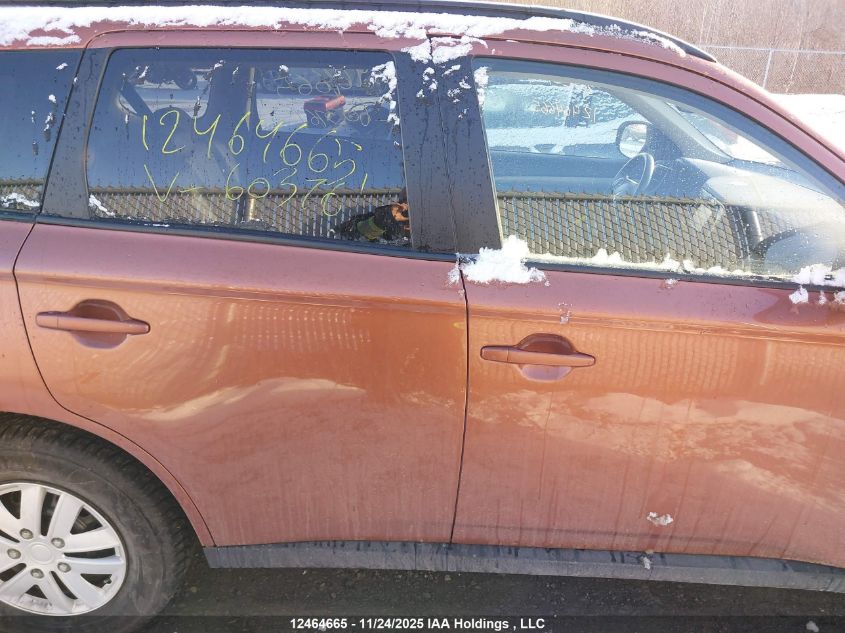 2014 Mitsubishi Outlander Es VIN: JA4AZ2A3XEZ603761 Lot: 12464665