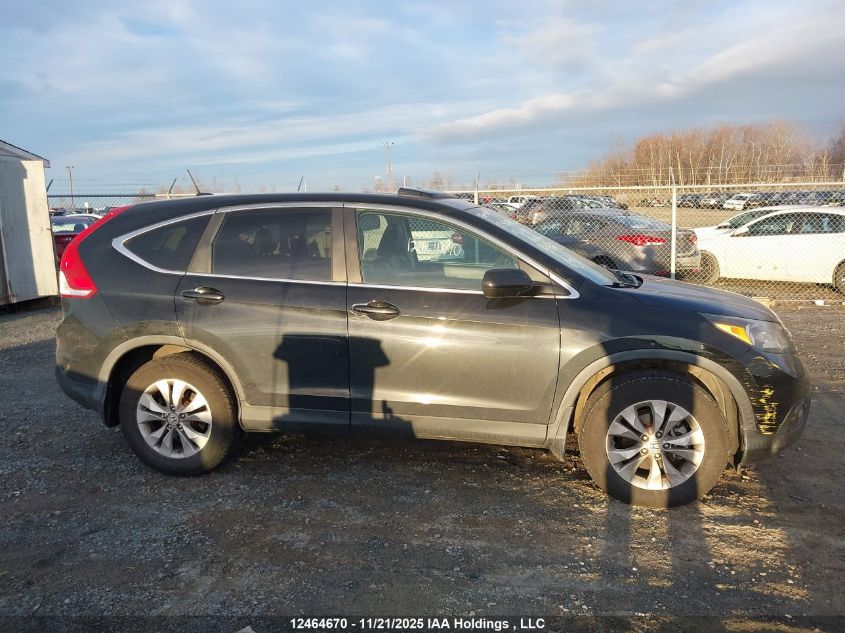 2013 Honda Cr-V Ex-L VIN: 2HKRM4H71DH100136 Lot: 12464670