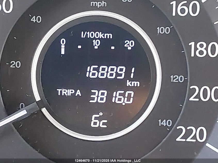 2013 Honda Cr-V Ex-L VIN: 2HKRM4H71DH100136 Lot: 12464670