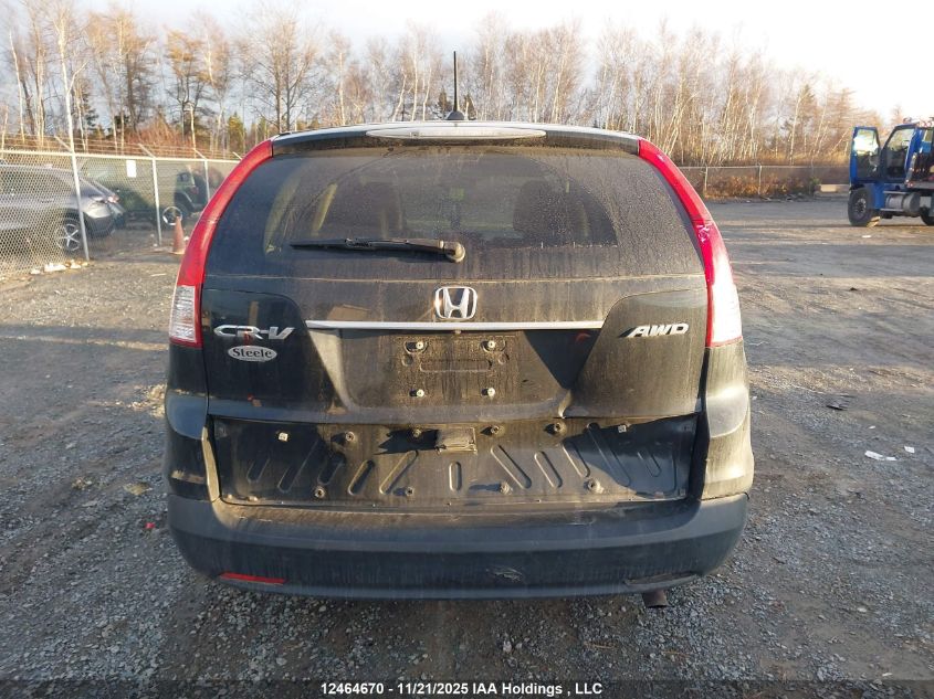 2013 Honda Cr-V Ex-L VIN: 2HKRM4H71DH100136 Lot: 12464670