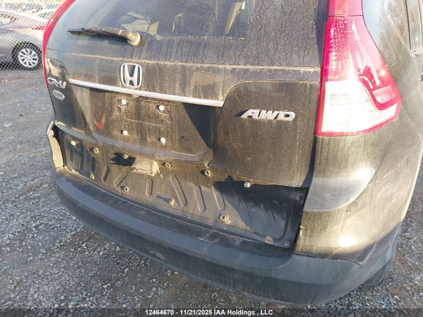 2013 Honda Cr-V Ex-L VIN: 2HKRM4H71DH100136 Lot: 12464670