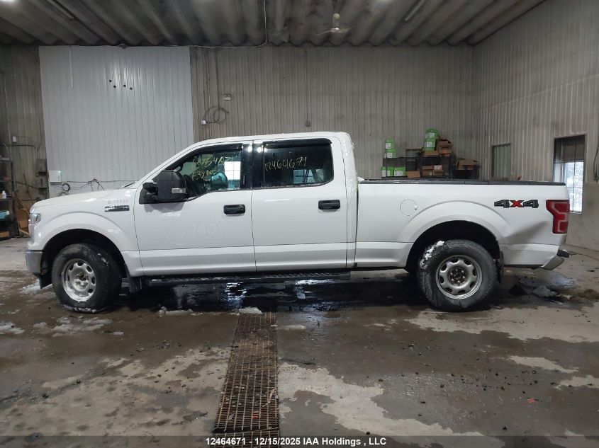 2018 Ford F150 Supercrew VIN: 1FTFW1E50JKF38447 Lot: 12464671
