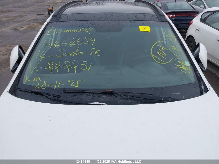 2014 Hyundai Santa Fe Sport 2.0T Se VIN: 5XYZUDLA8EG222231 Lot: 12464689