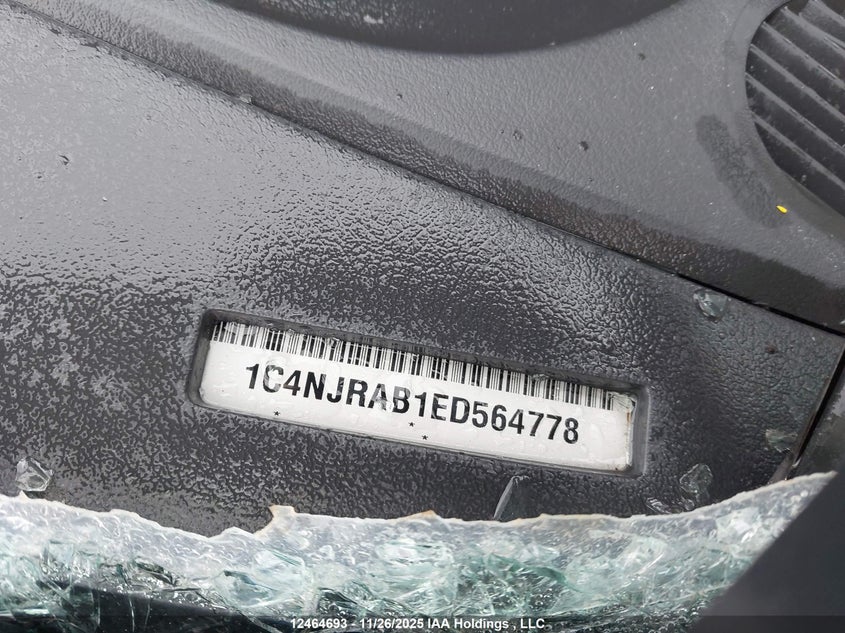 1C4NJRAB1ED564778 2014 JEEP LIBERTY (PATRIOT) photo no. 9