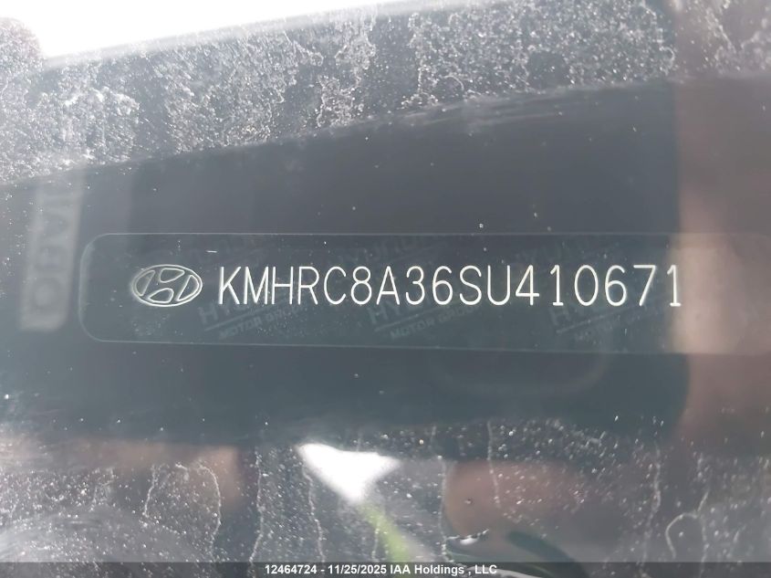 2025 Hyundai Venue Preferred W/Two-Tone VIN: KMHRC8A36SU410671 Lot: 12464724