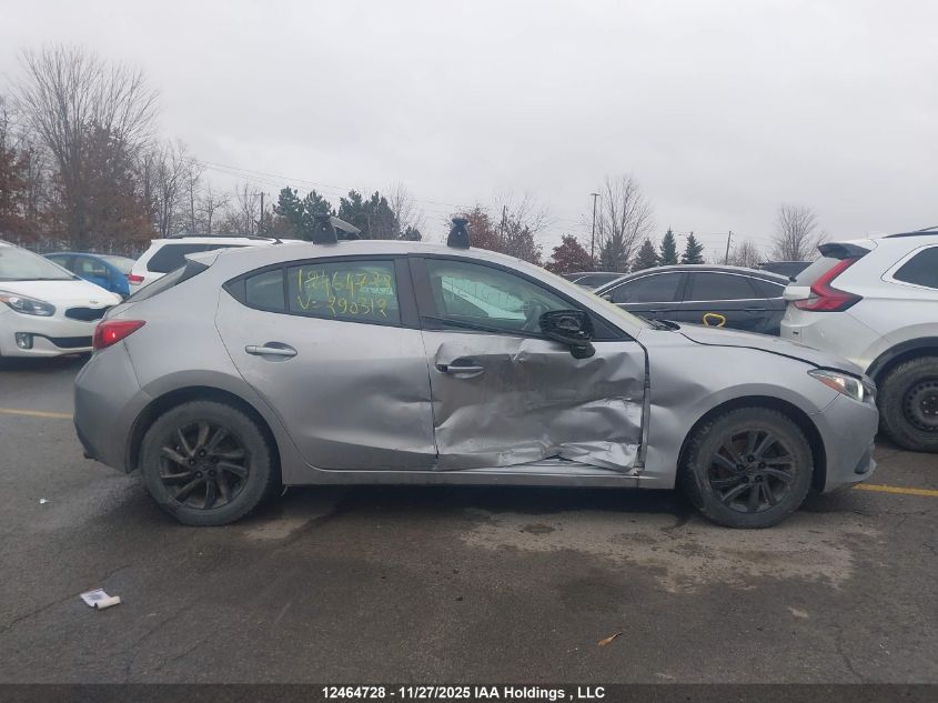 2016 Mazda 3 Sport VIN: 3MZBM1K76GM290312 Lot: 12464728