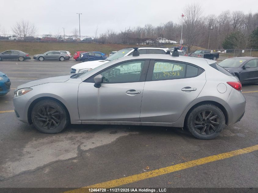 2016 Mazda 3 Sport VIN: 3MZBM1K76GM290312 Lot: 12464728