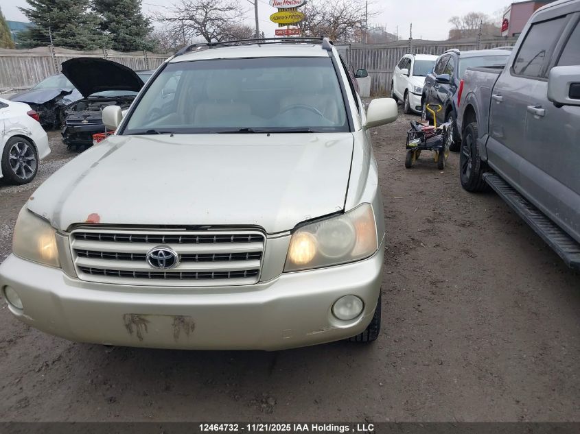 2003 Toyota Highlander Limited VIN: JTEHF21A530146267 Lot: 12464732