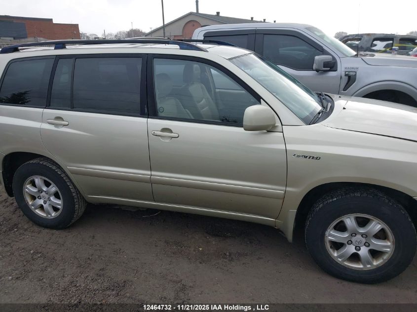 2003 Toyota Highlander Limited VIN: JTEHF21A530146267 Lot: 12464732
