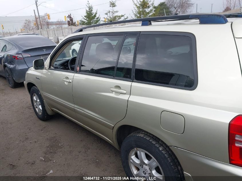 2003 Toyota Highlander Limited VIN: JTEHF21A530146267 Lot: 12464732