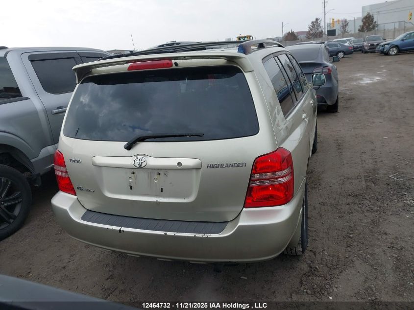 2003 Toyota Highlander Limited VIN: JTEHF21A530146267 Lot: 12464732