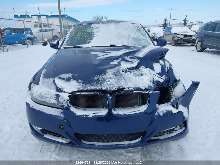 2011 BMW 328I xDrive VIN: WBAPK7C57BF196394 Lot: 12464736