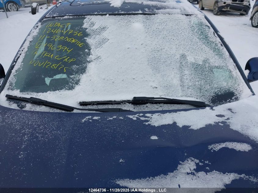 2011 BMW 328I xDrive VIN: WBAPK7C57BF196394 Lot: 12464736