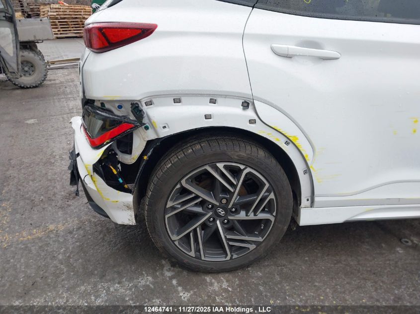 2022 Hyundai Kona N Line With Ultimate Package VIN: KM8K5CA39NU906650 Lot: 12464741