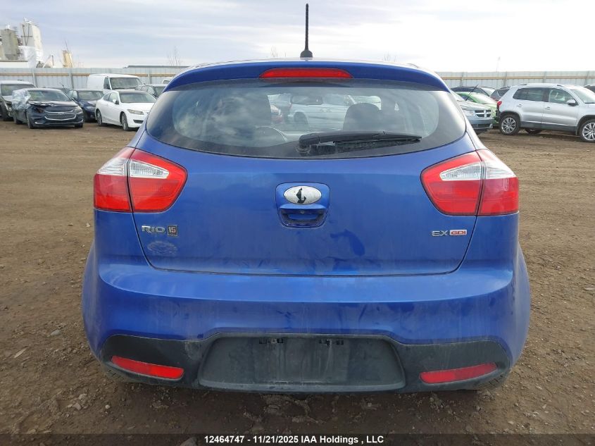 2014 Kia Rio Ex VIN: KNADN5A36E6925764 Lot: 12464747