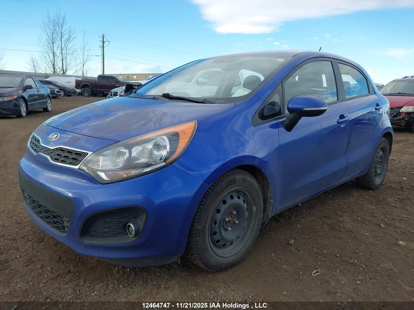 KNADN5A36E6925764 2014 KIA RIO photo no. 2