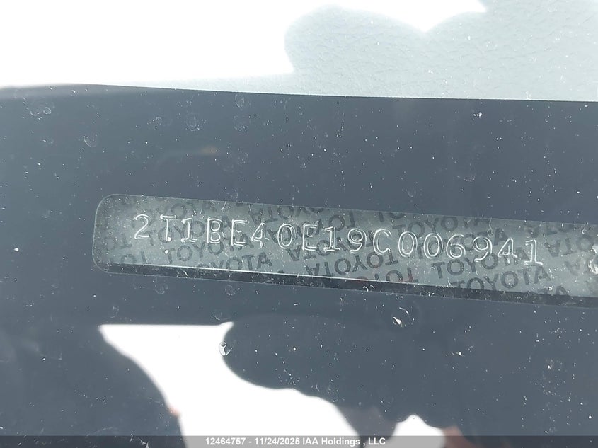 2T1BE40E19C006941 2009 TOYOTA  photo no. 19