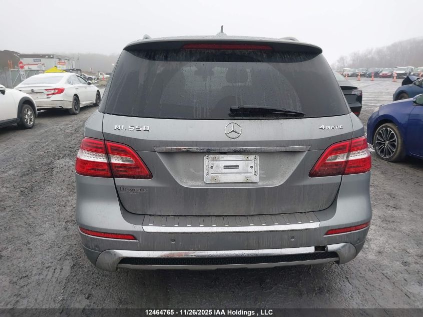 2013 Mercedes-Benz Ml 550 4Matic VIN: 4JGDA7DB4DA157223 Lot: 12464765