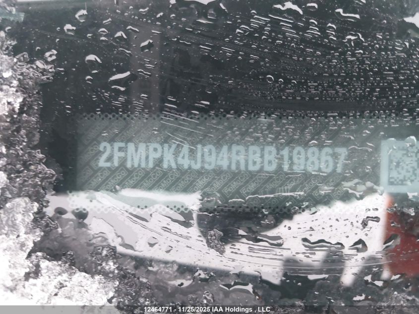 2024 Ford Edge St Line VIN: 2FMPK4J94RBB19867 Lot: 12464771