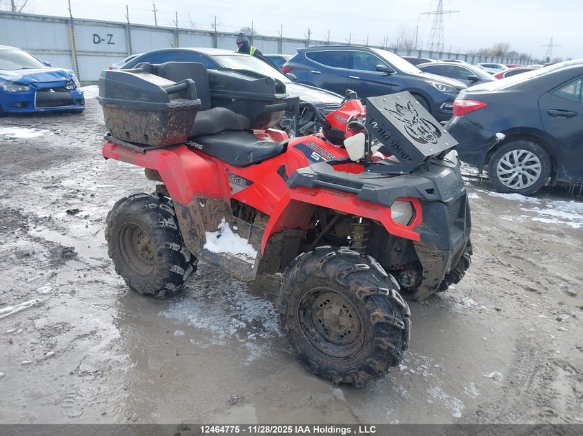 4XASEE575FA244377 2015 Polaris Sportsman 570 Eps auction photo 1