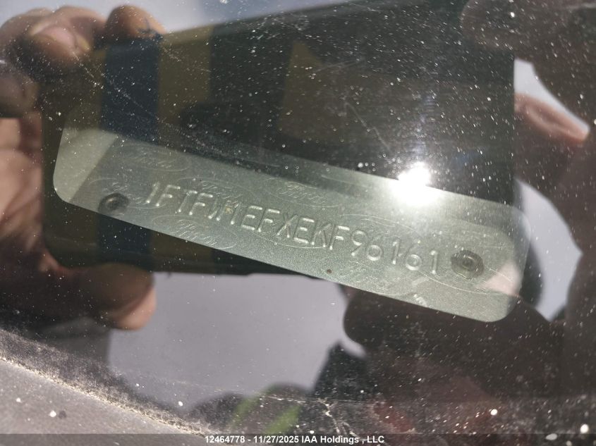 2014 Ford F-150 Xlt VIN: 1FTFW1EFXEKF96161 Lot: 12464778