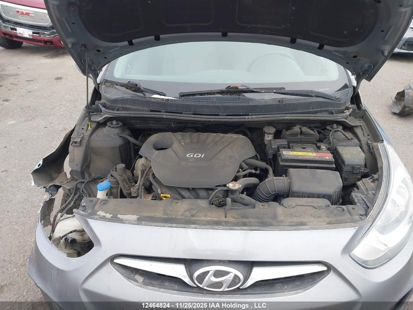 KMHCT4AE2EU607423 2014 HYUNDAI ACCENT photo no. 10