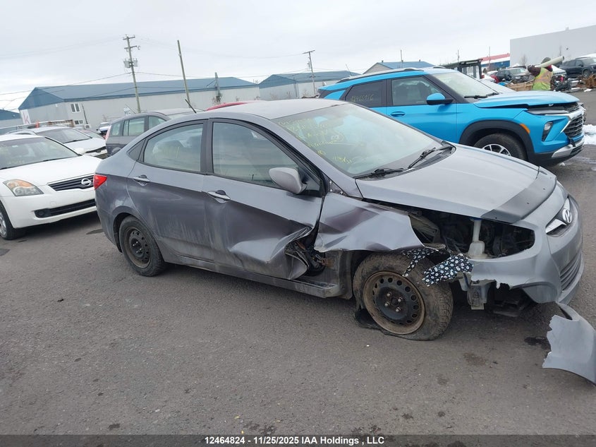 KMHCT4AE2EU607423 2014 HYUNDAI ACCENT photo no. 14