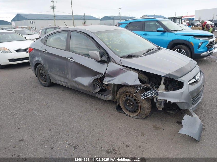 KMHCT4AE2EU607423 2014 HYUNDAI ACCENT photo no. 7