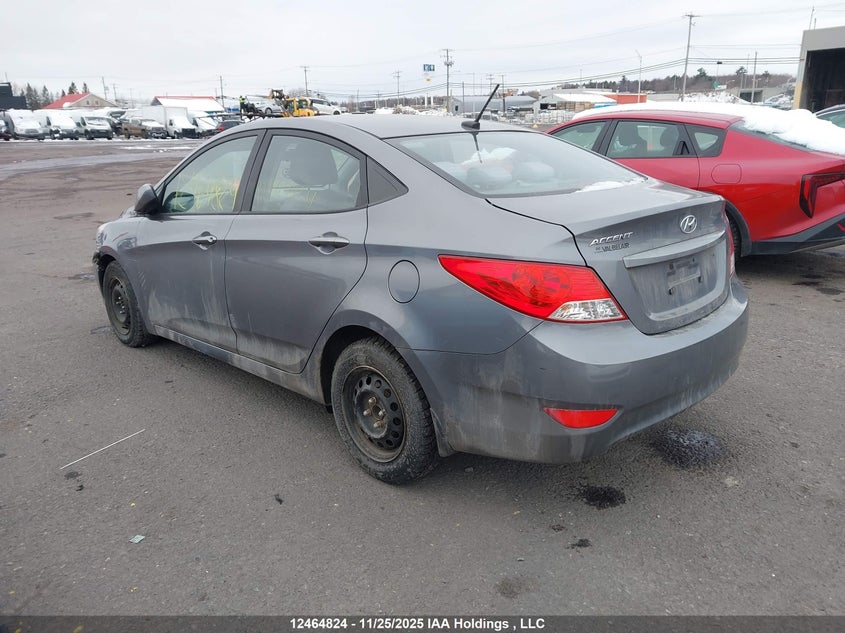 KMHCT4AE2EU607423 2014 HYUNDAI ACCENT photo no. 3