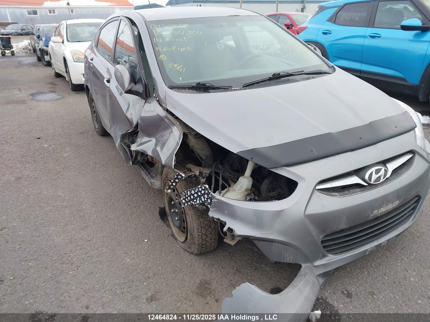 KMHCT4AE2EU607423 2014 HYUNDAI ACCENT photo no. 6