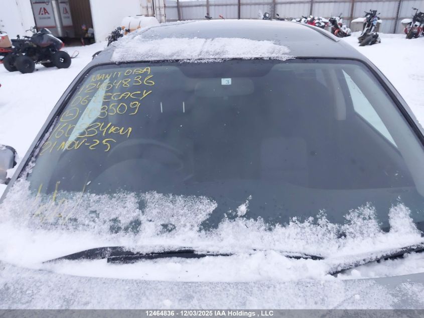 2006 Subaru Legacy VIN: BP5103509 Lot: 12464836