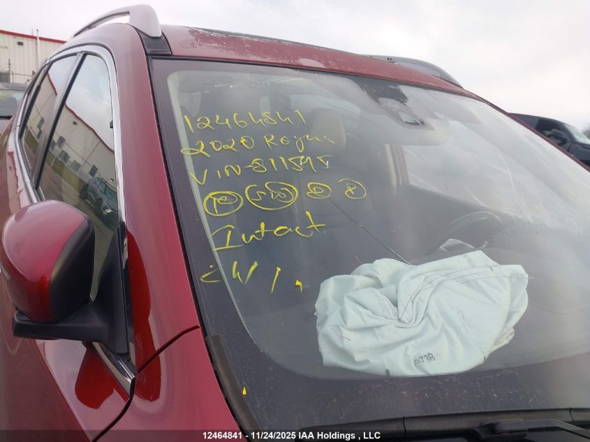 2020 Nissan Rogue S/Sl/Sv VIN: 5N1AT2MV7LC811595 Lot: 12464841