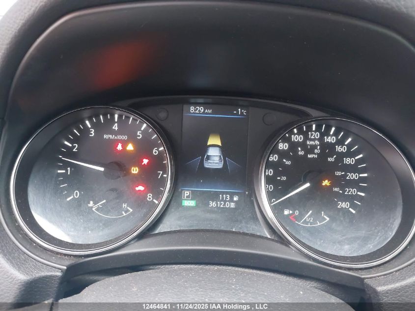 2020 Nissan Rogue S/Sl/Sv VIN: 5N1AT2MV7LC811595 Lot: 12464841