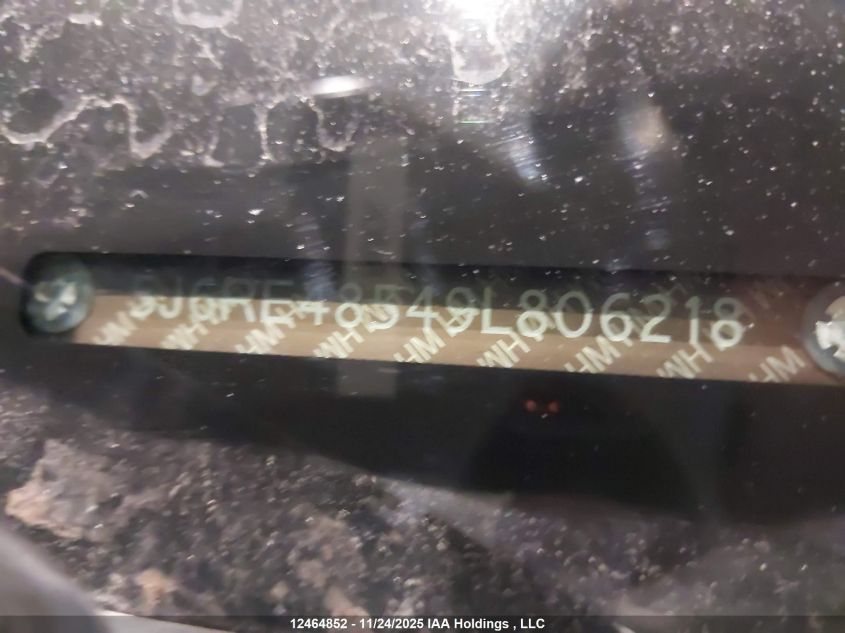 2009 Honda Cr-V Ex VIN: 5J6RE48549L806218 Lot: 12464852